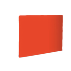 Thumbnail image #1 for Crestware PCB1520R Red Polyethylene Cutting Board, 15 x 20 x 1/2 inch, NSF Case of 6