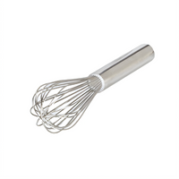 10-Inch Stainless Steel Piano Whip with Sealed Handle