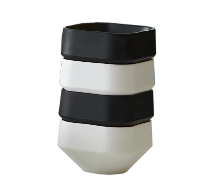 Product image #1 for American Metalcraft 3 oz Square Stackable Melamine Sauce Cup, White Matte Finish