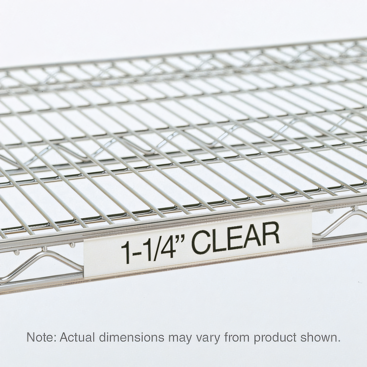 Product image #1 for Metro 9990CL5 Super Erecta Shelf Labels & Holders