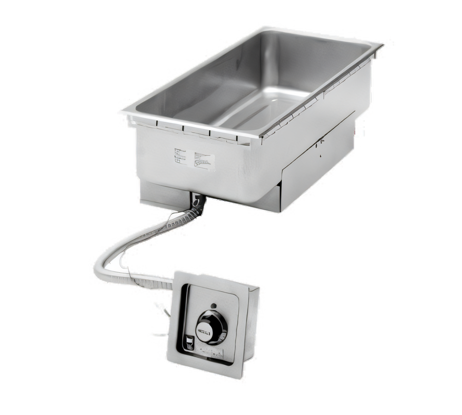 Product image #1 for Wells Top-Mount Built-In Electric Hot Food Well, Single 4/3-Size Pan, Wet/Dry Operation