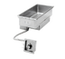 Thumbnail image #1 for Wells Top-Mount Built-In Electric Hot Food Well, Single 4/3-Size Pan, Wet/Dry Operation