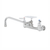 Thumbnail image #1 for Wall-Mounted Double Pantry Mixing Faucet with 18-Inch Swing Nozzle