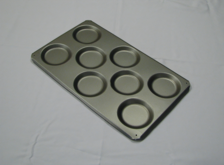 Product image #1 for Henny Penny CWPLUS 1/1 GN Coated Aluminum Pan with 8 Short Cups