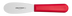 Thumbnail image #3 for Dexter-Russell Sani-Safe 3-1/2 Inch Stainless Steel Sandwich Spreader with Textured Red Polypropylene Handle