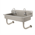 Thumbnail image #1 for Advance Tabco Wall Mounted Multiwash Hand Sink with 2 Electronic Faucets, 40-Inch Wide, 304 Stainless Steel