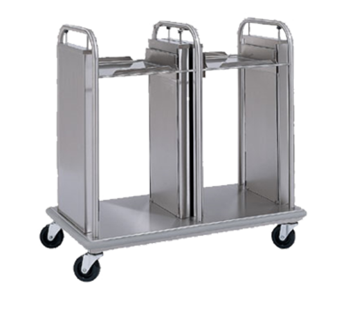 Product image #1 for Delfield TT2-1826 Mobile Open Frame Dual-Stack Tray Dispenser for 18 x 26 Trays