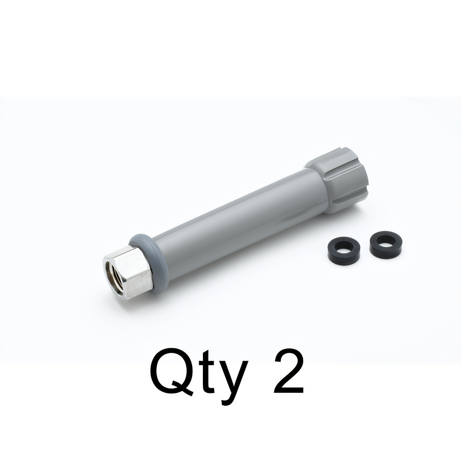 Product image #1 for Gray Handle Grip Assemblies with 3/8 Inch NPT Female Inlet