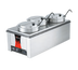 Thumbnail image #1 for Vollrath Cayenne Heat 'N Serve 4/3 Rectangular 3-Compartment Countertop Wet Rethermalizer Package, 120V, Without Drain