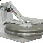 Thumbnail image #1 for DoughXpress DM-18-120 Manual Clamshell Pizza Dough Press with Heated Upper Platen, Up to 18-Inch Diameter, Digital Controls
