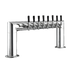 Thumbnail image #1 for Perlick Pass-Thru Glycol-Cooled Countertop Draft Beer Tower with 8 Faucets