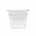 Thumbnail image #1 for Omcan 1/6 Size Clear Polycarbonate Food Pan, 5-7/8-Inch Deep