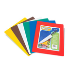 Thumbnail image #1 for Crestware FCBS Flexible Polypropylene Cutting Board Set, 12 x 15 Inch, Assorted Colors, 6-Pack Case of 12