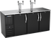 Thumbnail image #1 for Beverage-Air DDN72HC-B 72-Inch Direct Draw Draft Beer Cooler with 3-Keg Capacity and 4 Faucets