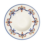 Thumbnail image #1 for Mikasa Hospitality (Lifetime Brands, Inc.) ID Fine 5337736 Deep Rim Fine China Plate, 11.6", Brio Blue, 16 oz. Case of 6