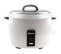 Admiral Craft 30-Cup Cooked Capacity Countertop Electric Rice Cooker with Keep Warm