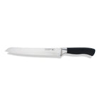 Thumbnail image #1 for Crestware KN120 9-Inch Forged High-Carbon Steel Bread Knife with Black Santoprene Handle Case of 24