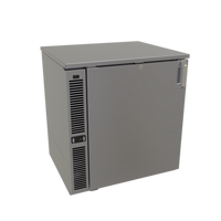 Glastender C1SL28 One-Zone Side-Serviced Low-Profile Back Bar Cooler, 28-Inch Wide, One Section