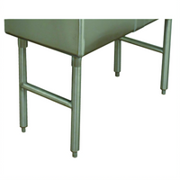 Advance Tabco Replacement Galvanized H-Leg Set with Plastic Feet for FE Series Sinks