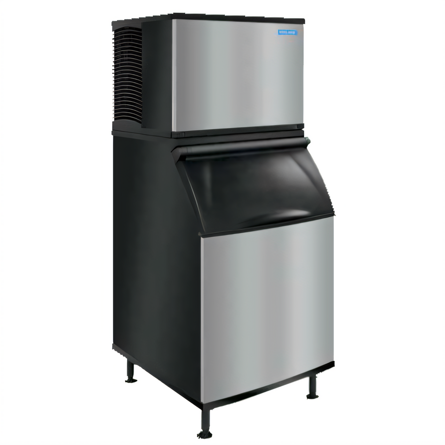 Product image #1 for Koolaire 30-Inch Water-Cooled Self-Contained Cube Ice Machine, 560 lb/Day, Half-Dice
