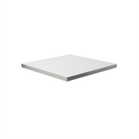 John Boos Rectangular Stainless Steel Table Top with Plywood Core, 30 x 24 x 1-3/4 Inch
