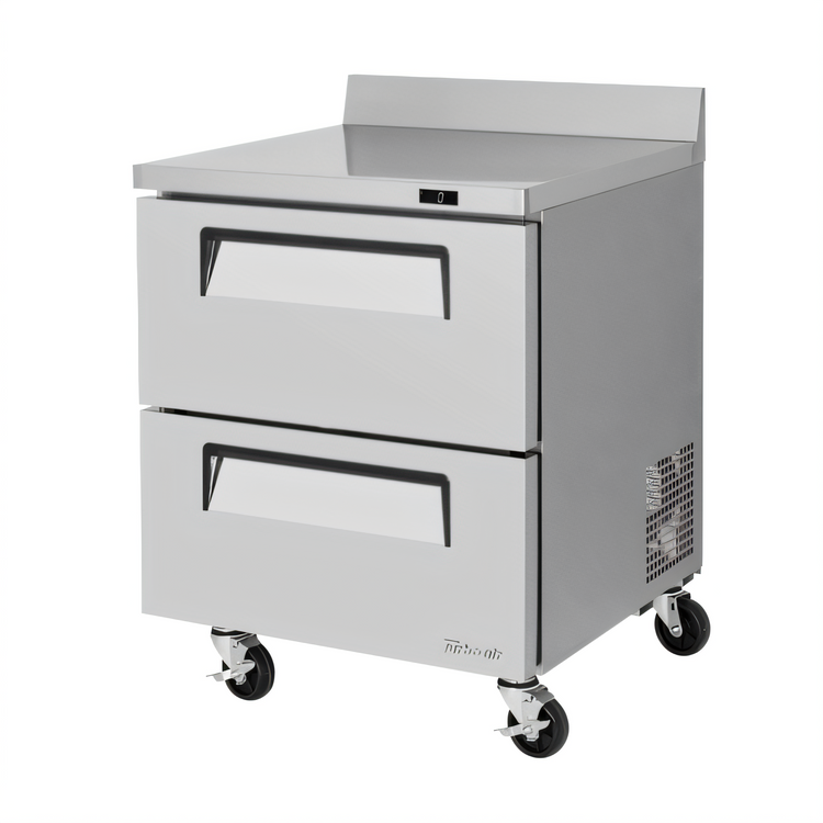 Product image #1 for Turbo Air Super Deluxe 1-Section Stainless Steel Drawer Worktop Freezer, 7.0 Cu. Ft.