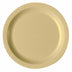 Thumbnail image #2 for Cambro Camwear 7-1/4 Inch Beige Narrow Rim Polycarbonate Plate