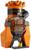 Thumbnail image #1 for Zumoval Trento FastTop Manual Feed Countertop Citrus Juicer with Self Tap and Automatic Shower, 45 Oranges/Minute, 115V