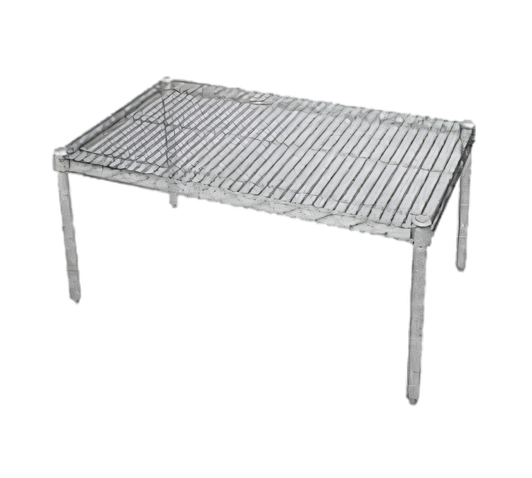 Product image #1 for Metro Super Erecta Stainless Steel Open Wire Dunnage Rack Platform, 24 x 30 Inches