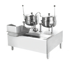 Thumbnail image #1 for Cleveland Range SD1050K66 Direct-Steam Kettle Cabinet Assembly, Two 6-Gallon Kettles, 42-Inch Stainless Steel Cabinet Base