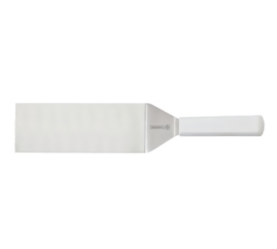 Product image #1 for Mundial 8-Inch x 3-Inch Square-End Stainless Steel Turner with Polypropylene Handle