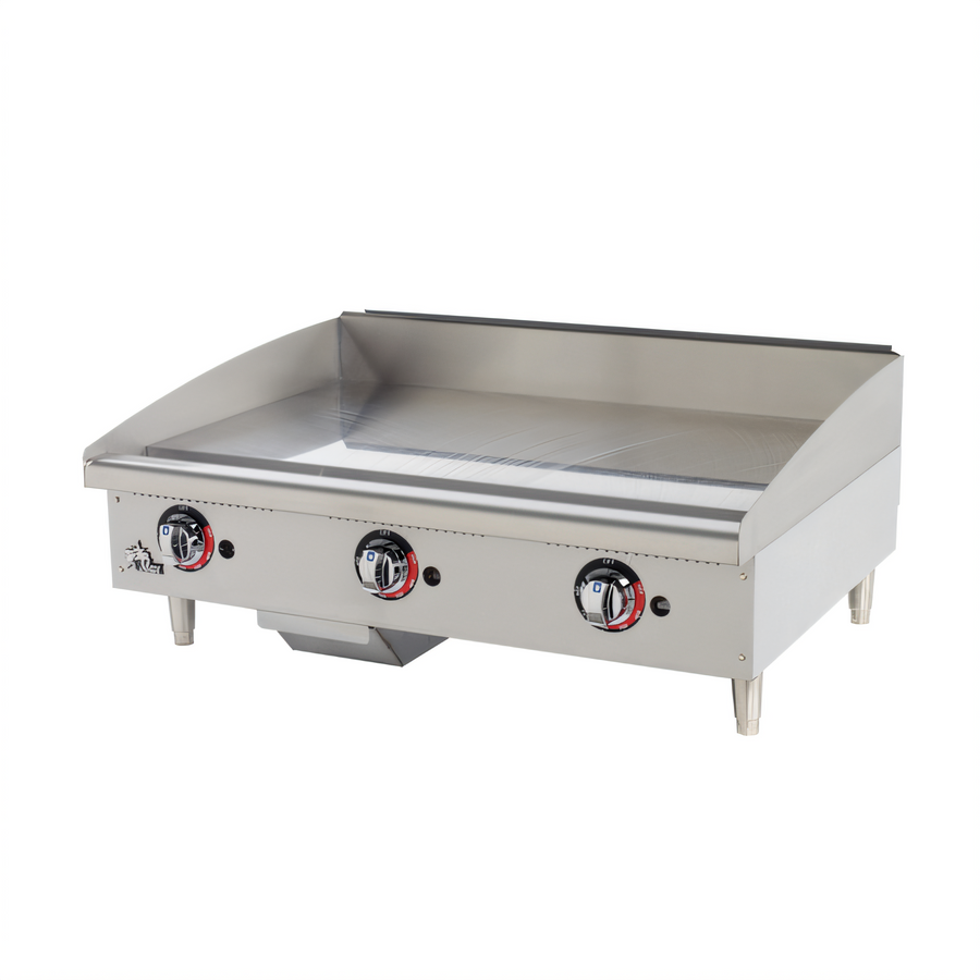 Product image #1 for Star-Max 36-Inch Heavy Duty Countertop Gas Griddle with 1-Inch Polished Steel Plate