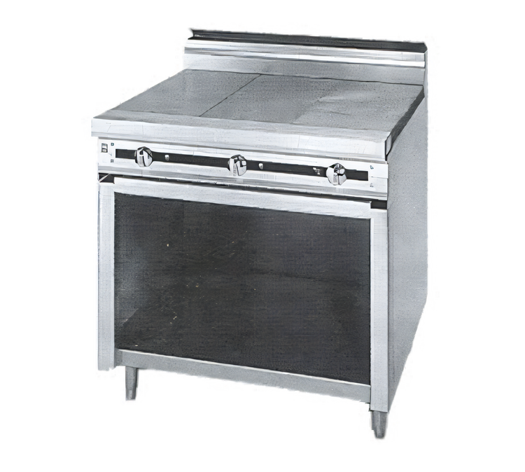 Product image #1 for Jade Range Titan JTRH-6HT 72-Inch Six Hot Top Cabinet Base Gas Range