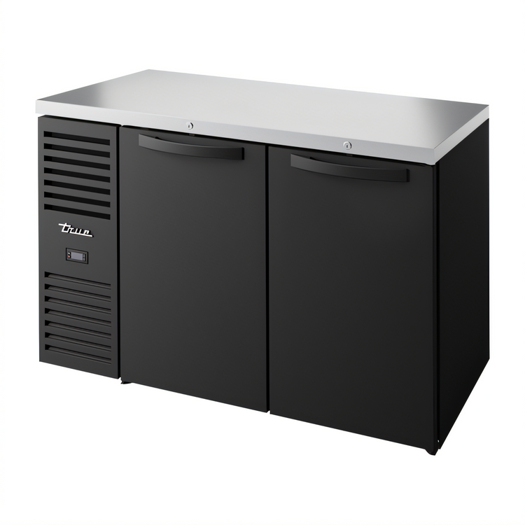 Product image #1 for True Premier Bar TBR52-RI 52-Inch Two-Section Back Bar Cooler with Left-Side Self-Contained Refrigeration