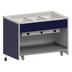 Thumbnail image #1 for Atlas Metal INFIH-OT-6 Mobile Electric Hot Food Unit with (6) Wells