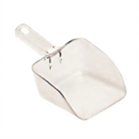 Rubbermaid Commercial Bouncer 32 oz Clear Polycarbonate Flat-Bottom Utility Scoop