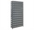 Thumbnail image #1 for Quantum Heavy-Duty Stationary Wire Shelving Unit with 72 Bins, 36 x 24 x 75 Inches