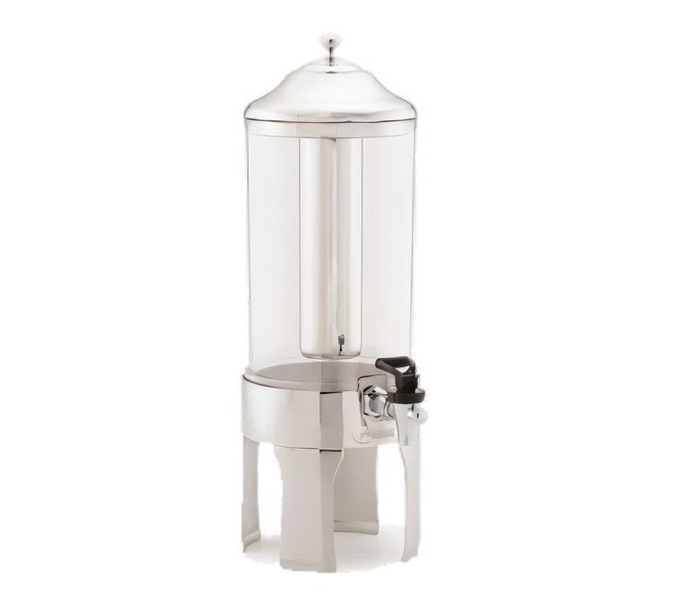 Product image #1 for Alegacy Savoir 7-2/5 Qt Single-Valve Stainless Steel Juice Dispenser with Ice Insert