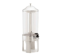 Alegacy Savoir 7-2/5 Qt Single-Valve Stainless Steel Juice Dispenser with Ice Insert