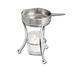 Thumbnail image #1 for Winco 4.2 oz 4-Piece Stainless Steel Chrome-Plated Butter Warmer Set