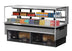 Thumbnail image #1 for Turbo Air TOM-72L-UFD-S-2SI-N Low Profile Drop-In Horizontal Open Countertop Refrigerated Display Case
