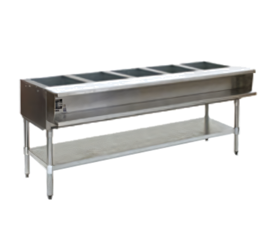 Product image #1 for Eagle Group WT5-240 Electric 5-Well Water Bath Hot Food Table with AutoFill