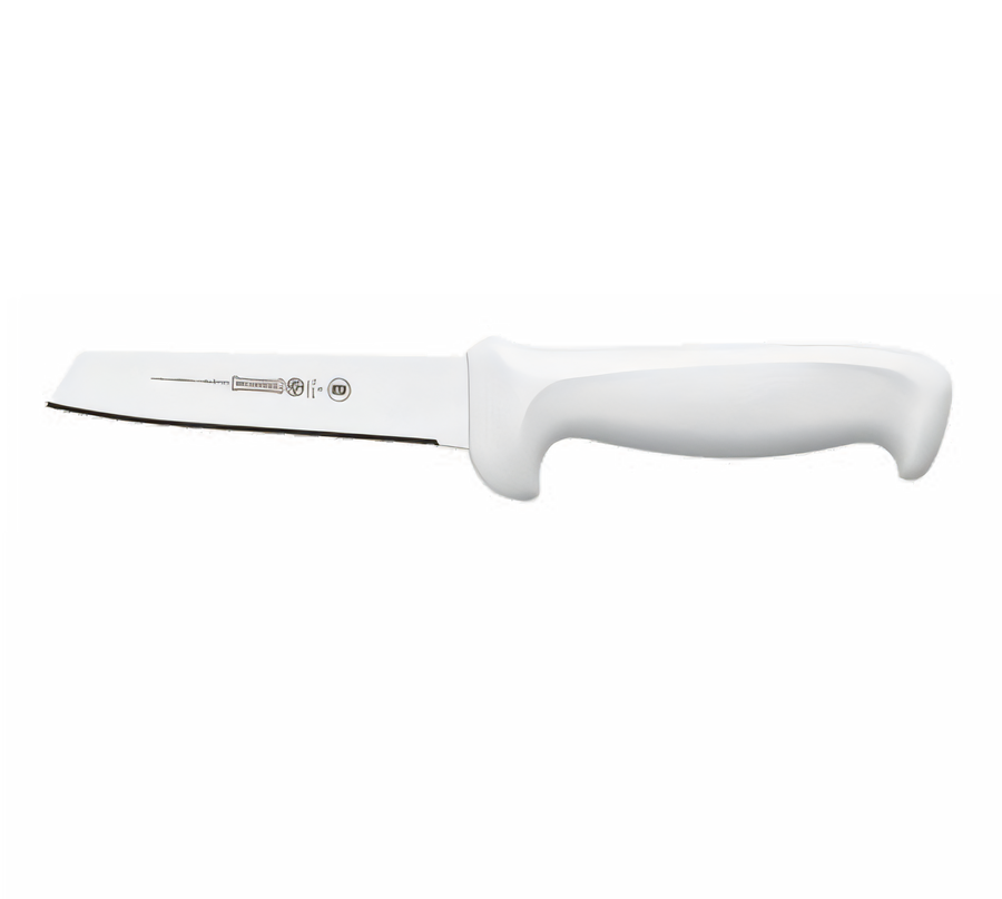 Product image #1 for Mundial 5-Inch Produce Knife with High-Carbon Stainless Steel Blade and Antimicrobial White Polypropylene Handle