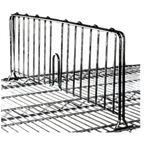 Thumbnail image #1 for Metro Super Erecta DD14S Shelf Divider, 8"H x 14"D, Stainless Steel
