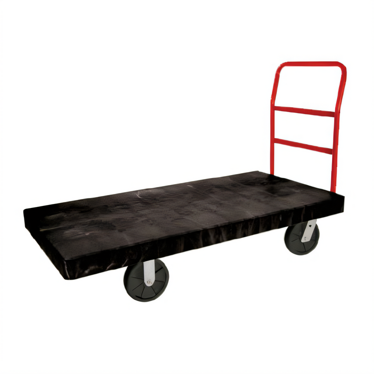 Product image #1 for Rubbermaid Commercial Heavy-Duty 60 x 30 Inch Platform Truck, 2500 lb Capacity, Black