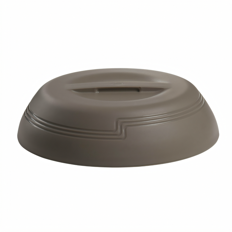 Product image #1 for Cambro Shoreline Low Profile Insulated Dome Cover for 9-Inch Plate, Wheat