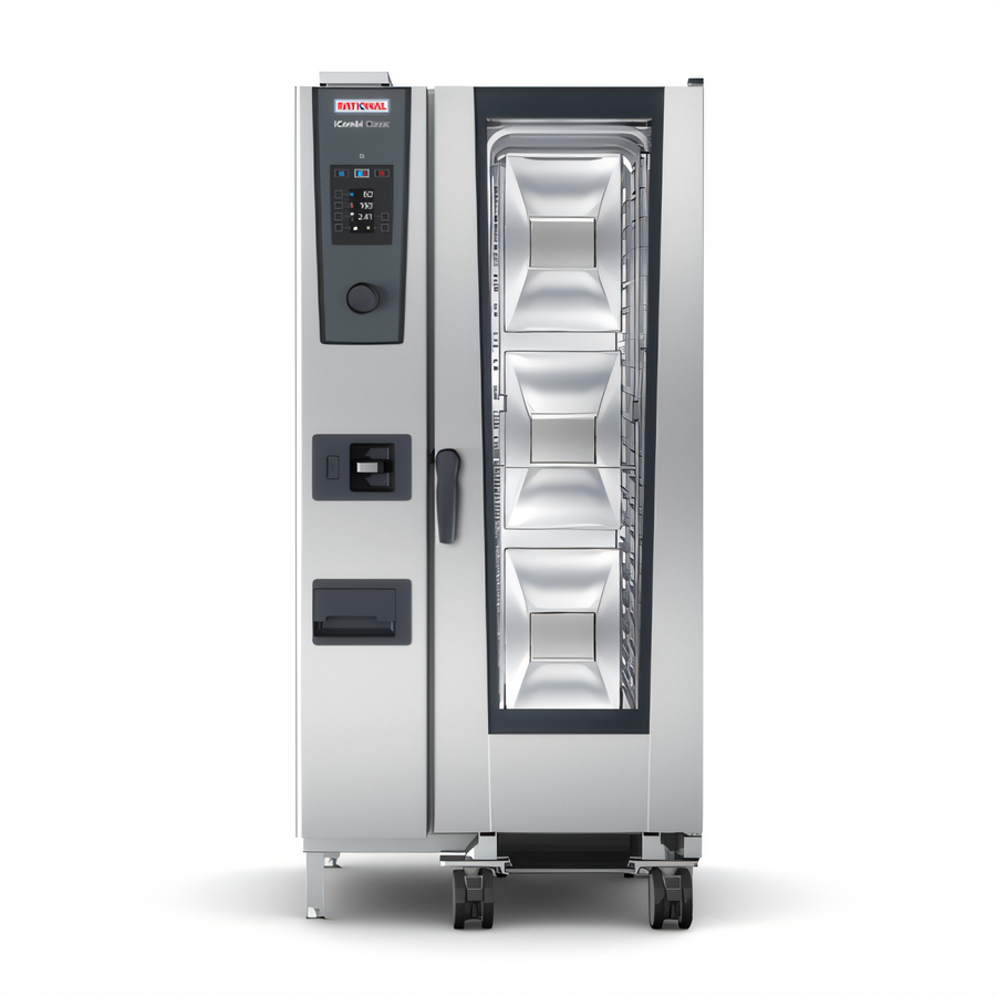 Product image #1 for RATIONAL iCombi Classic 20-Half Size Electric Combi Oven, Floor Model, 208/240V, 3-Phase