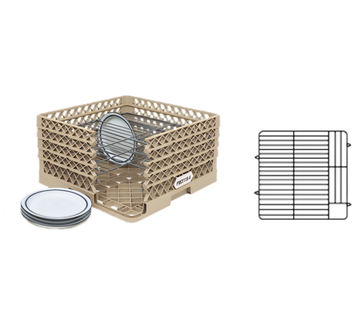 Product image #1 for Plate Crate® 44-Plate Stackable Dishwasher Rack for 6 to 7 Inch Plates