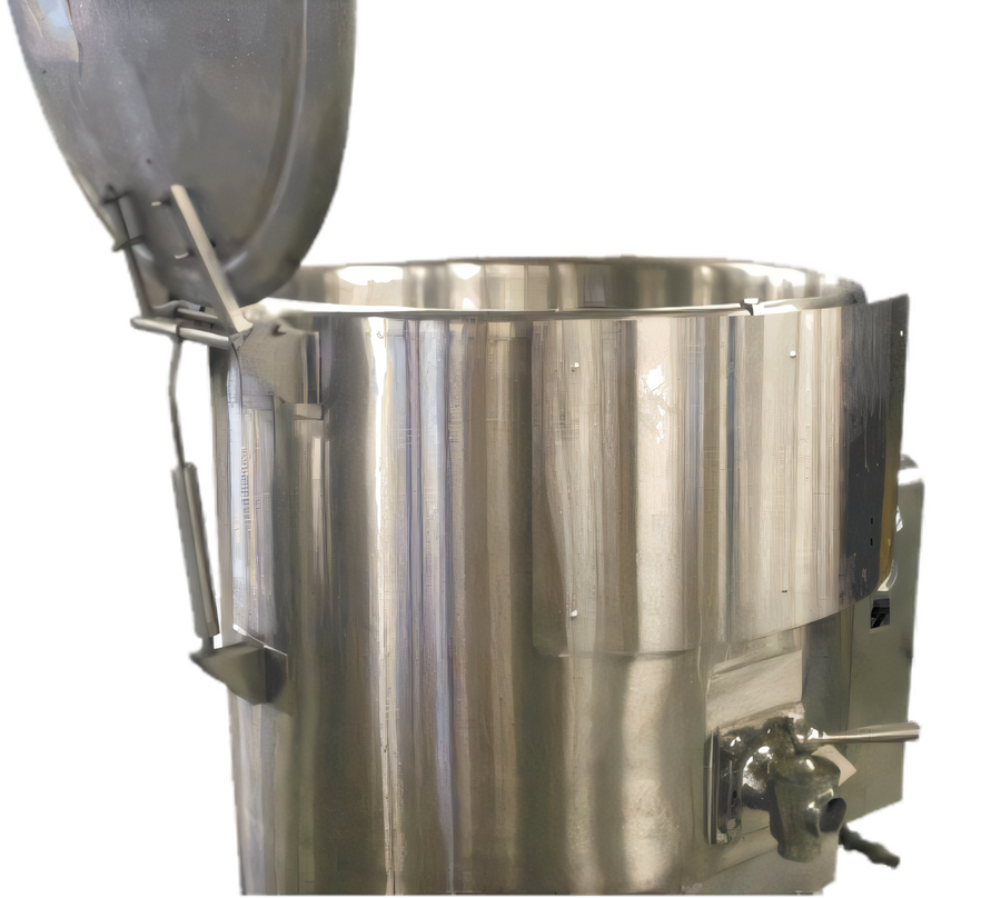 Product image #1 for Heat Deflector Shield for Over 60-Gallon Fully Jacketed Steam Kettles
