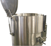 Heat Deflector Shield for Over 60-Gallon Fully Jacketed Steam Kettles
